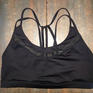 Mesh sports bra